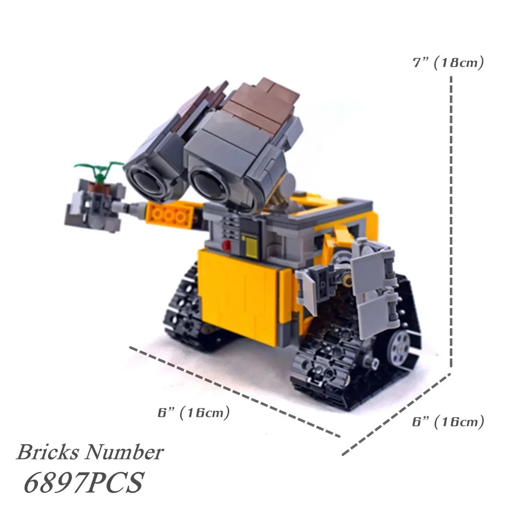 Pixar WALL-E Robot Building Block Set - Image 4