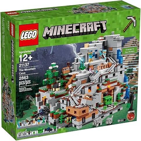LEGO Minecraft The Mountain Cave 21137 Building Kit