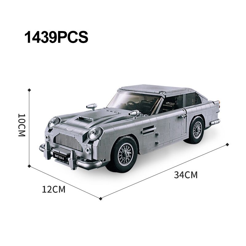 LEGO Technic James Bond DB5 Classic Car 007 Model - Image 5