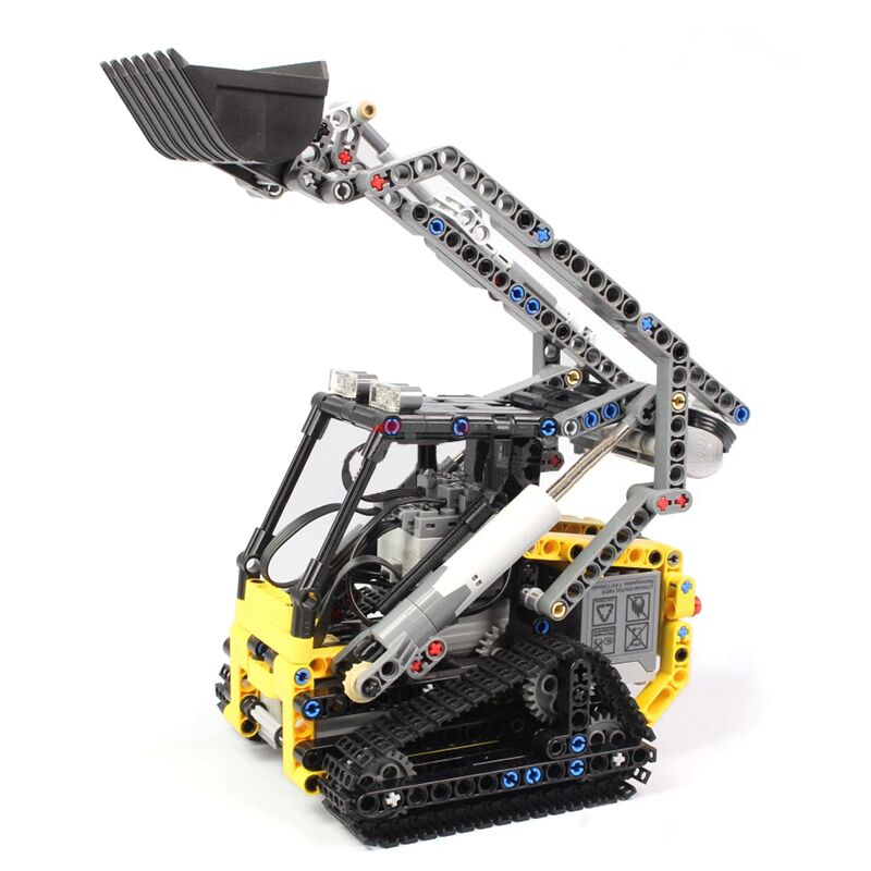 470-Piece Technic MOC 13349 RC Track Loader - Image 7