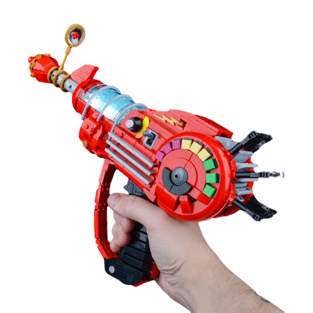 Gobricks MOC Red Call of Duty Ray Gun Model Building Blocks Kit - Image 3