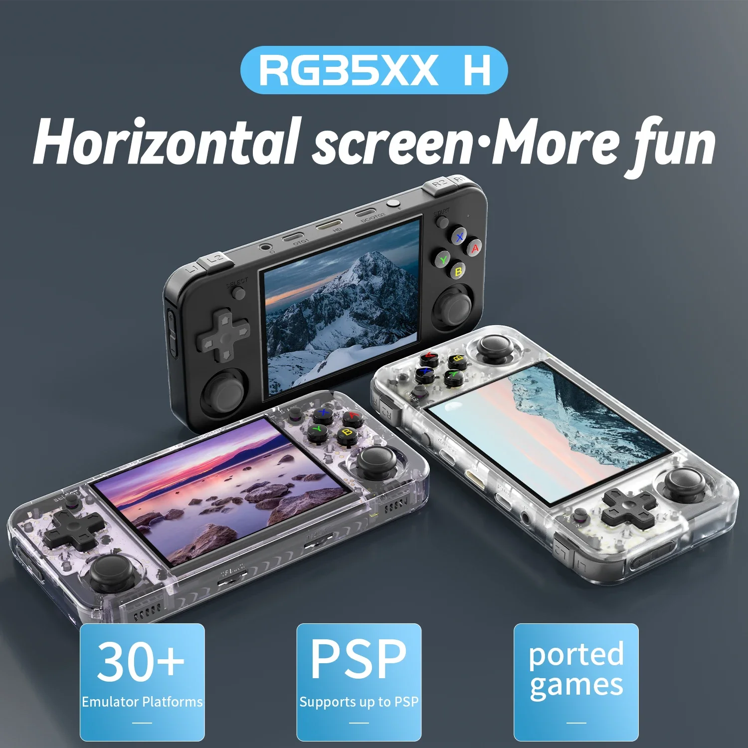 ANBERNIC RG35XX H Handheld Game Console β Retro Power in Your Pocket - Image 5